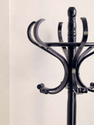 Cala Floor Standing Coat Stand – Black Finish - thumbnail 2