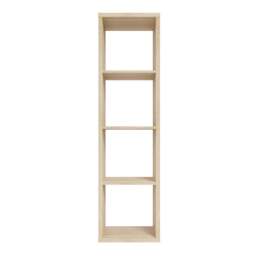 Mauro 3 Shelves Storage Unit in Sonoma Oak - thumbnail 2