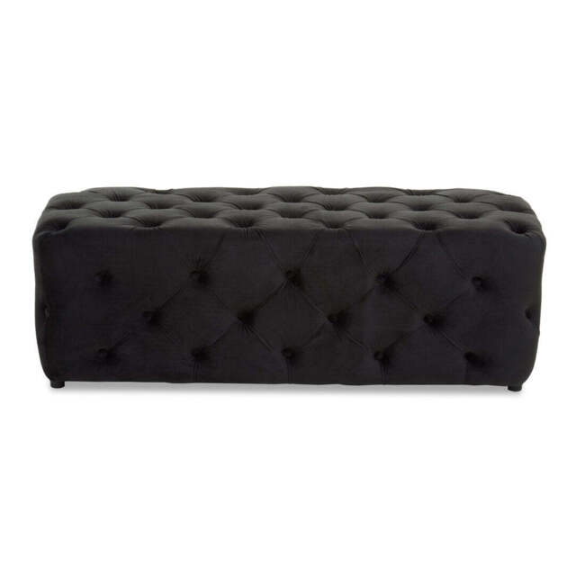 Galerie Velvet Bench – Black - image 1