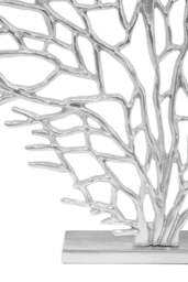 Terrace Coral Sculpture – Silver Nickel (Large) - thumbnail 3