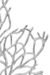 Terrace Coral Sculpture – Silver Nickel (Large) - thumbnail 2