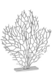Terrace Coral Sculpture – Silver Nickel (Large) - thumbnail 4