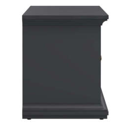 TV Unit with 2 Frame Doors in Matt Grey  Paris Collection - thumbnail 2