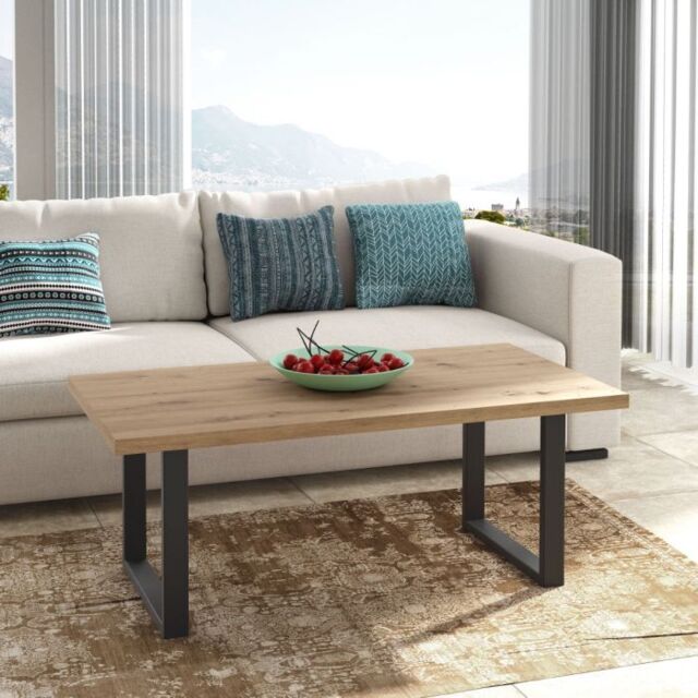 Atlantic Coffee Table in Artisan Oak 110x45cm - image 1