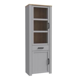 Bohol Large Sideboard  3 Drawers & 3 Doors in White & Oak