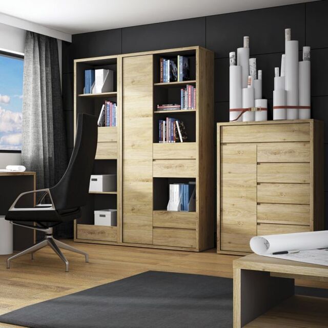 Shetland 1 Door 6 Drawer Cupboard - image 1