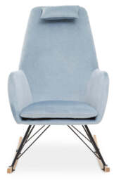 Fresco Rocking Chair – Blue Velvet