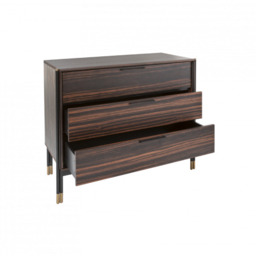 Bali 3 Drawer Chest – Natural Wooden Bedroom Storage - thumbnail 3