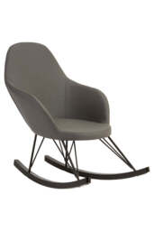 Darlisse Blue Velvet Chair - thumbnail 2