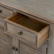 Delphine Collection 2 Drawer 2 Door Chest - thumbnail 4