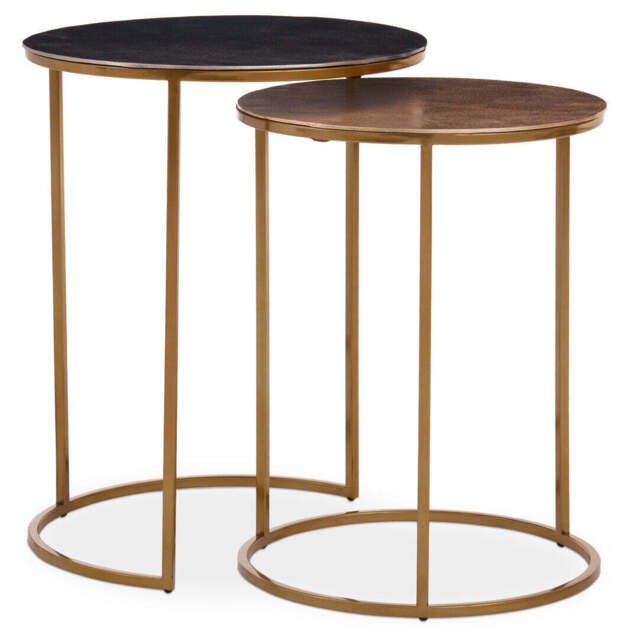Clarendon Gold Table Nest (Set of 2) - image 1