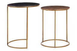 Clarendon Gold Table Nest (Set of 2) - thumbnail 5