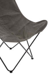 Echo Grey Butterfly Chair - thumbnail 3