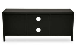 Godalming Black Wood Media Unit – Contemporary TV & Storage Unit - thumbnail 6