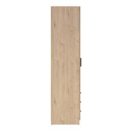 Sprint Wardrobe with 2 Doors + 3 Drawers in Jackson Hickory - thumbnail 4