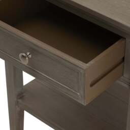 The Serene Collection One Drawer Side Table - thumbnail 3