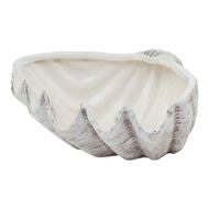Siren Medium Ceramic Shell Decorative Bowl