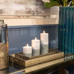 The Look of Wax, Without the Worry: Natural Glow Stone LED Candle