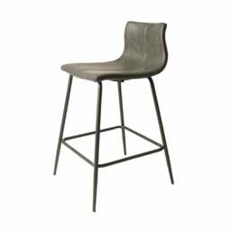 Lunmere Baseball Counter Stool Chestnut SET OF 2