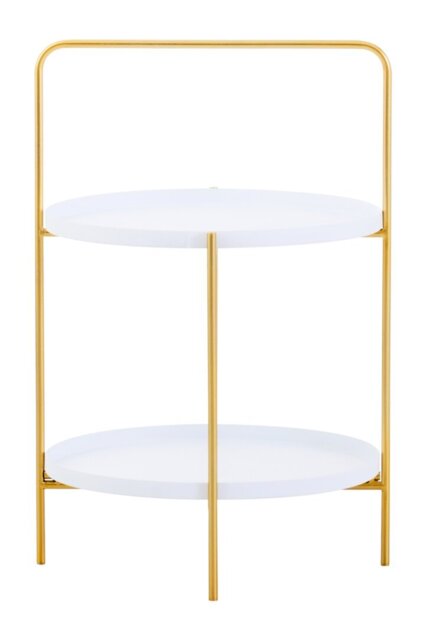 Wilmslow Grey Iron Side Table – Contemporary Metal Side Table - image 1