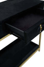 Vireo Townhouse Console Table – Hair On Hide - thumbnail 3