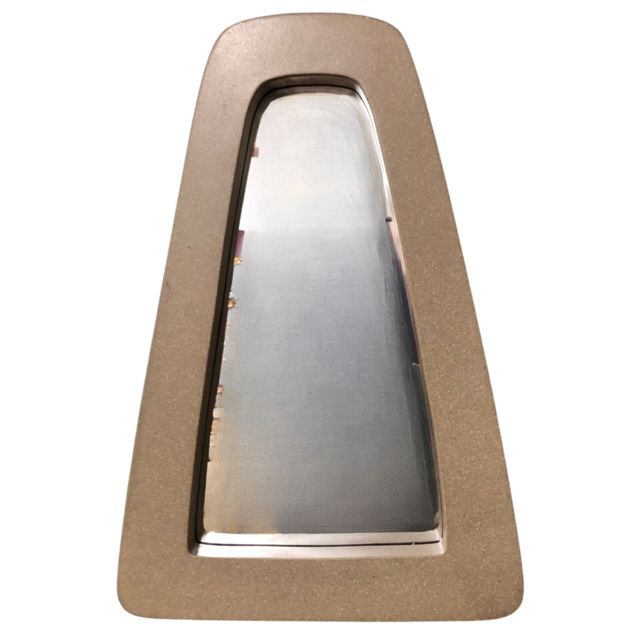 Jorvale Oatmeal Arch Mirror