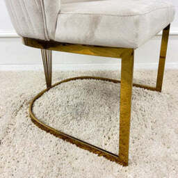 Chelmsford Velvet Dining Chair – Available in Sets of 2, 4, or 6 - thumbnail 3