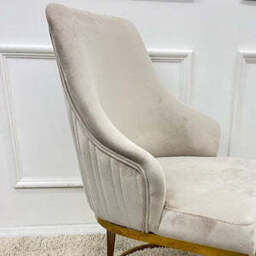 Chelmsford Velvet Dining Chair – Available in Sets of 2, 4, or 6 - thumbnail 2