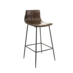 Kavira Barstool Vegan Leather Chestnut SET OF 2