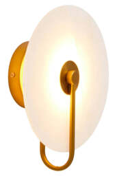 Hush Wall Light – White Marble with Gold Accent - thumbnail 6