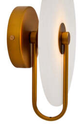 Hush Wall Light – White Marble with Gold Accent - thumbnail 4