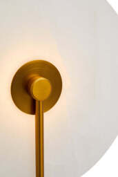 Hush Wall Light – White Marble with Gold Accent - thumbnail 3