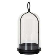 Nysa Large Candle Holder with Glass Cloche - thumbnail 2