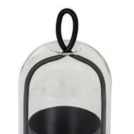 Nysa Large Candle Holder with Glass Cloche - thumbnail 3