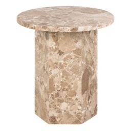 Side Table in Brown Marble 50x50cm  Naxos Collection - thumbnail 2