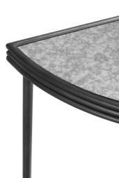 Reigate Semi-Circle Console Table – Contemporary Sculptural Hallway Table - thumbnail 6