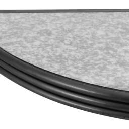 Reigate Semi-Circle Console Table – Contemporary Sculptural Hallway Table - thumbnail 3