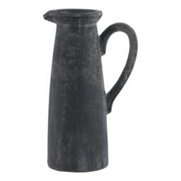 Sleek & Coastal: Amalfi Grey Tall Jug - thumbnail 1