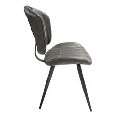 Palvane Vegan Leather Chair Forest Green SET OF 2 - thumbnail 2