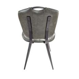 Palvane Vegan Leather Chair Forest Green SET OF 2 - thumbnail 3