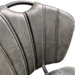 Palvane Vegan Leather Chair Forest Green SET OF 2 - thumbnail 6