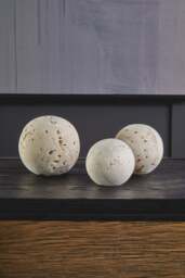 of Set Balls Corvessa Travertine Deco 3 - thumbnail 5