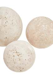 of Set Balls Corvessa Travertine Deco 3 - thumbnail 3