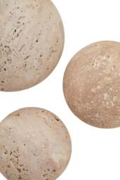 of Set Balls Corvessa Travertine Deco 3 - thumbnail 4