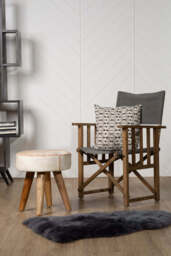 Halo Director’s Chair – Grey Linen - thumbnail 4