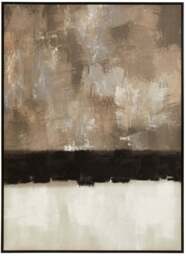 Textured Monochrome Art Sundown Canvas Wall - thumbnail 1