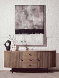 Textured Monochrome Art Sundown Canvas Wall - thumbnail 5