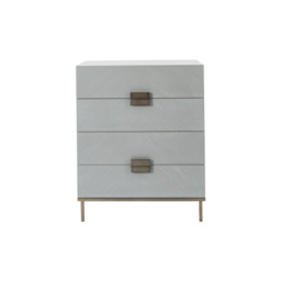 Lilly 4 Drawer Chest – Classic Wooden Bedroom Storage - thumbnail 1