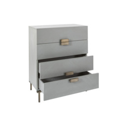 Lilly 4 Drawer Chest – Classic Wooden Bedroom Storage - thumbnail 3