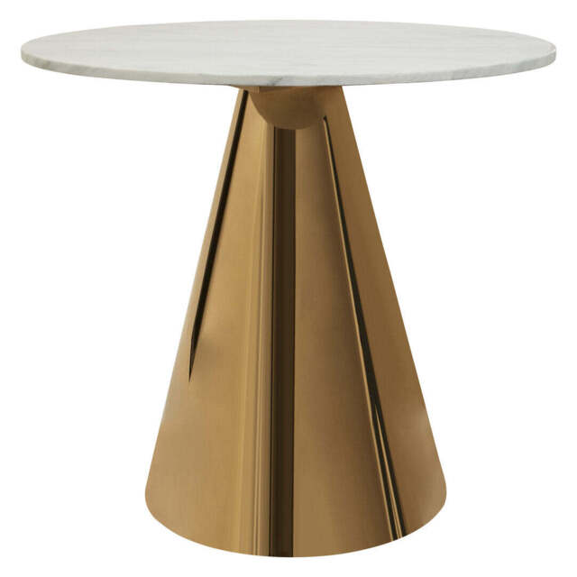 Isola Dining Table – White Marble Top - image 1